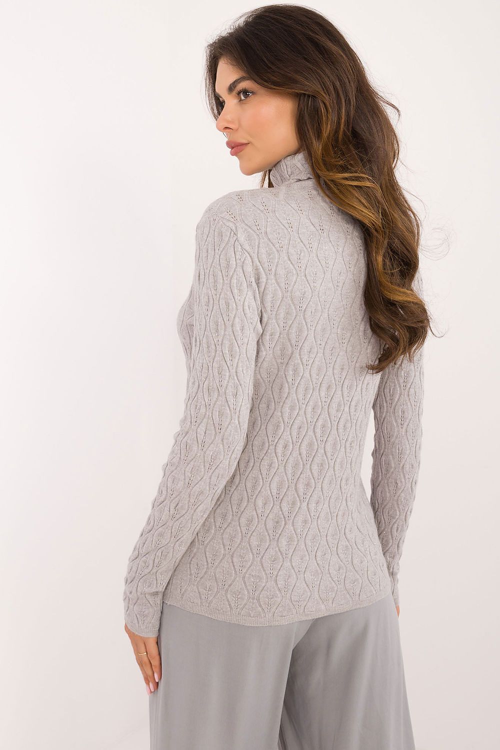  Turtleneck model 203193 Wool Fashion Italia 